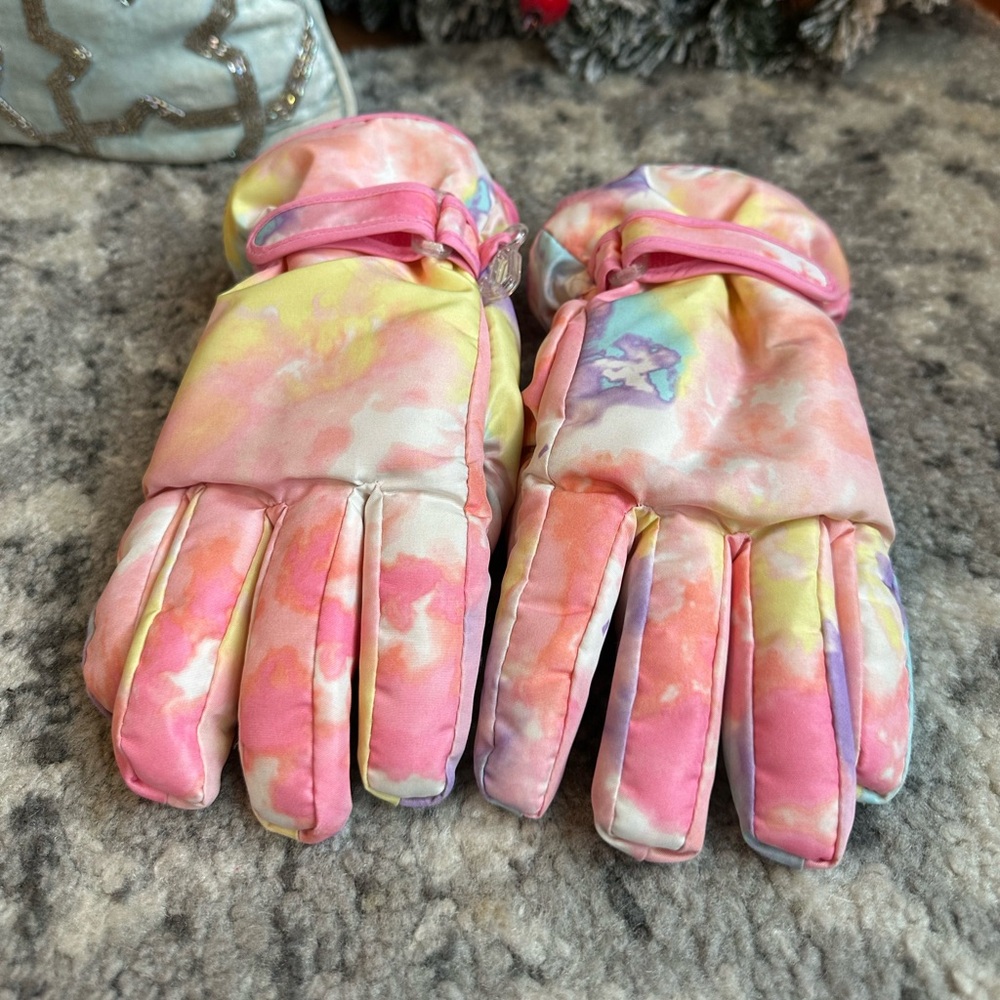 Children’s Place waterproof snow gloves sz L/XL 8+
